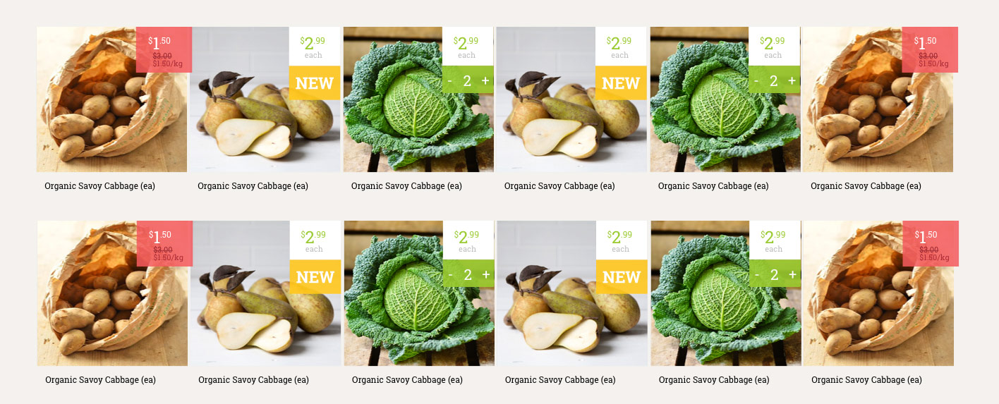 Aussie Farmers Direct product cards